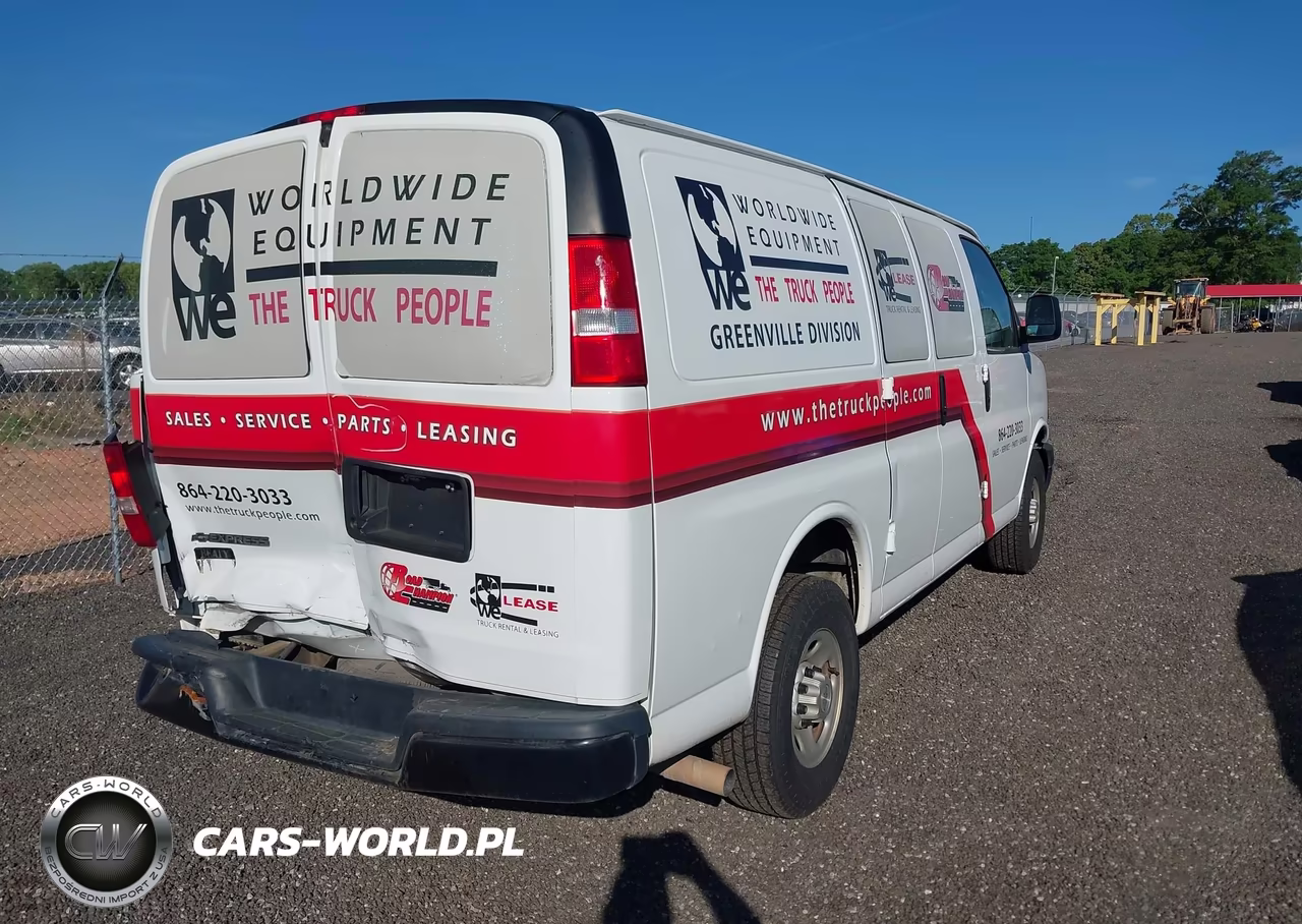 2023 Chevrolet Express Cargo Rwd 2500 Regular Wheelbase Wt VIN:1GCWGAFP7P1109821 - 4