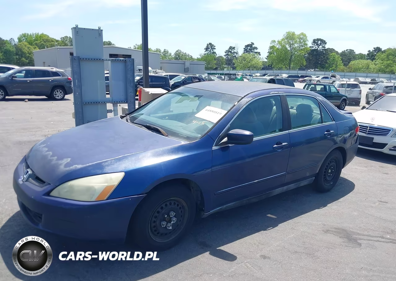 2003 Honda Accord 2.4 Lx VIN:1HGCM55363A031772 - 2