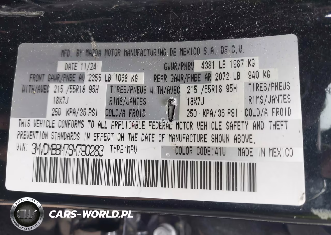 2025 Mazda Cx-30 2.5 S Select Sport VIN:3MVDMBBM7SM790283 - 9