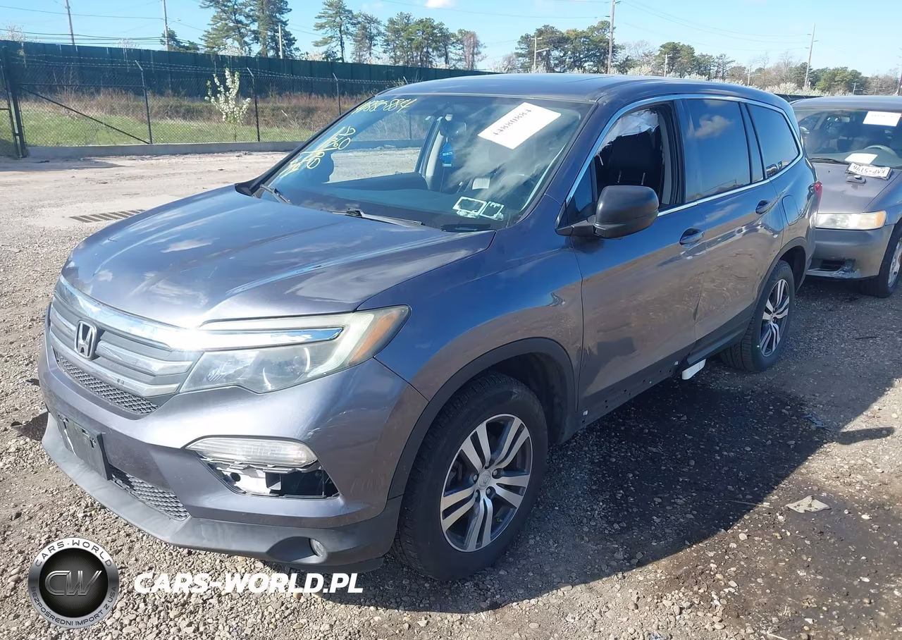 2016 Honda Pilot Ex-L VIN:5FNYF5H56GB041601 - 2