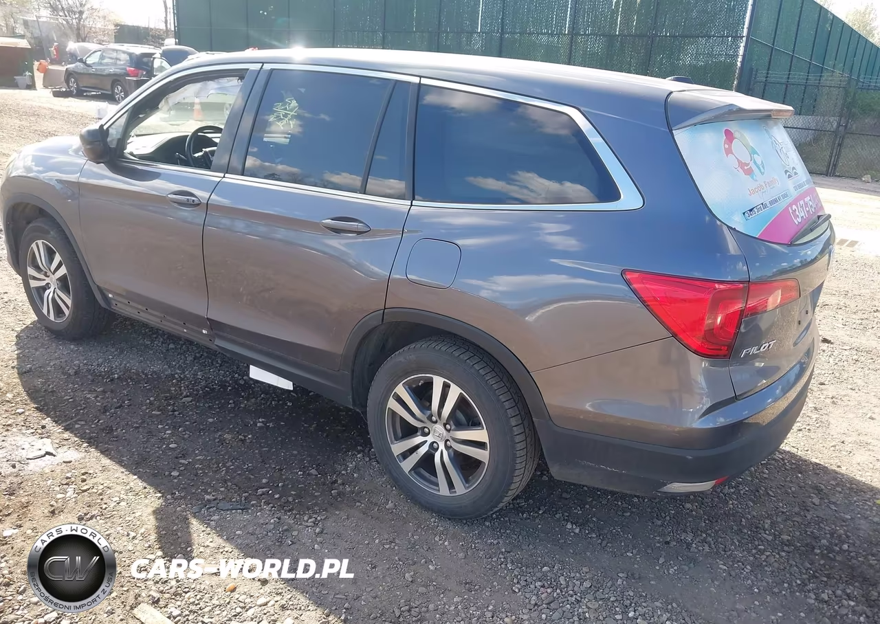 2016 Honda Pilot Ex-L VIN:5FNYF5H56GB041601 - 3