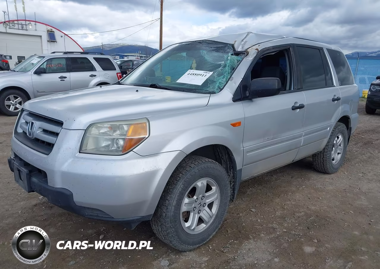 2007 Honda Pilot Lx VIN:5FNYF28107B003308 - 2