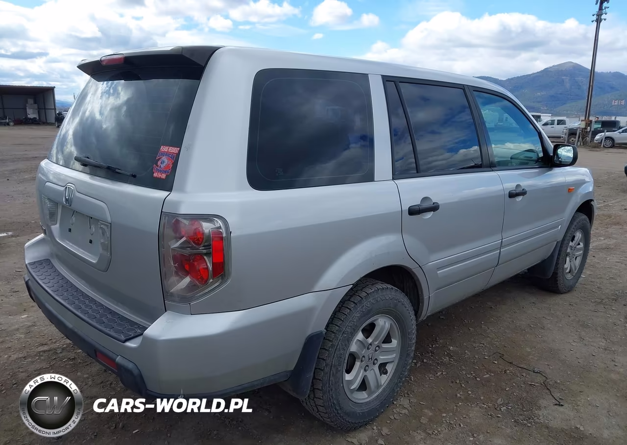 2007 Honda Pilot Lx VIN:5FNYF28107B003308 - 4