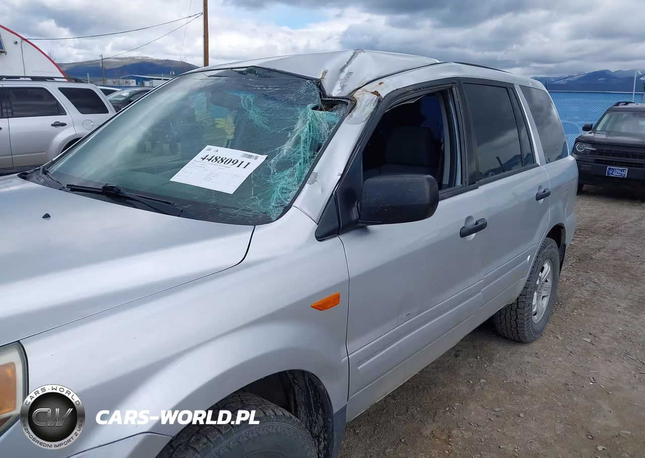 2007 Honda Pilot Lx VIN:5FNYF28107B003308 - 6