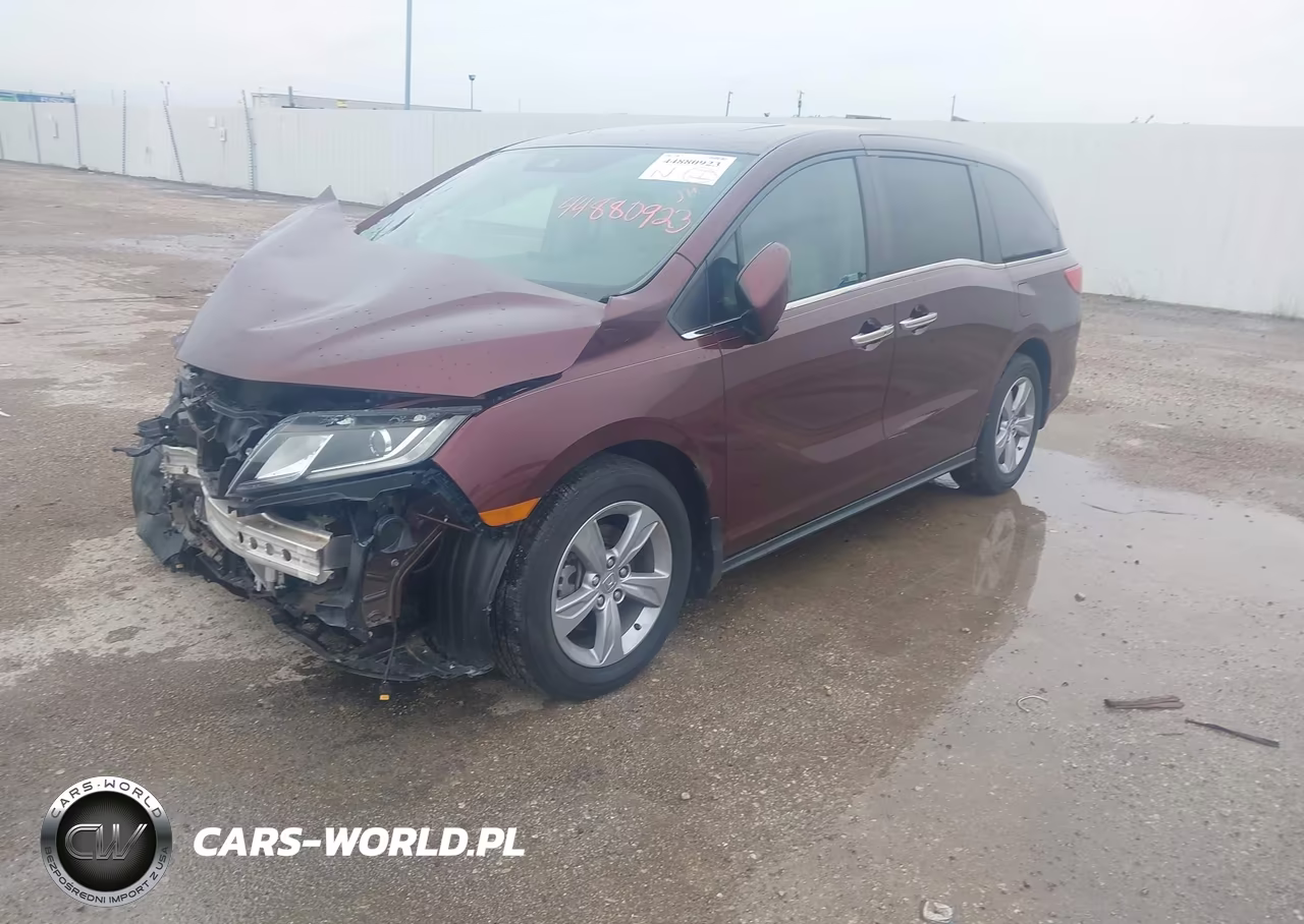 2019 Honda Odyssey Ex-L VIN:5FNRL6H78KB124590 - 2