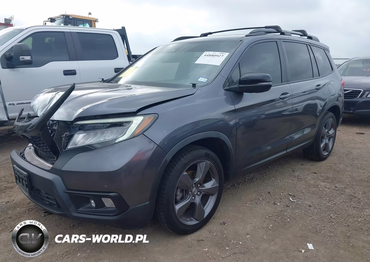2021 Honda Passport 2Wd Touring VIN:5FNYF7H93MB008033 - 2
