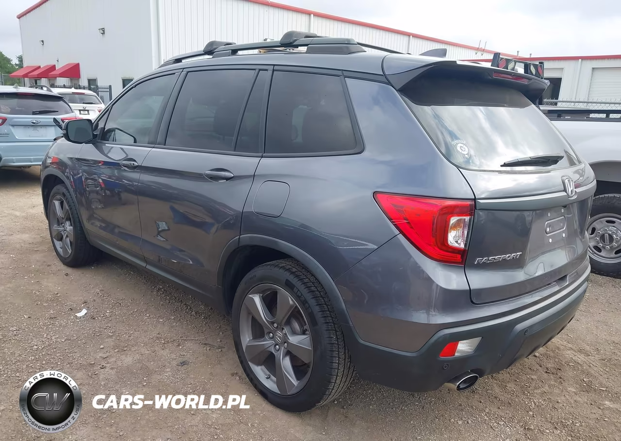 2021 Honda Passport 2Wd Touring VIN:5FNYF7H93MB008033 - 3