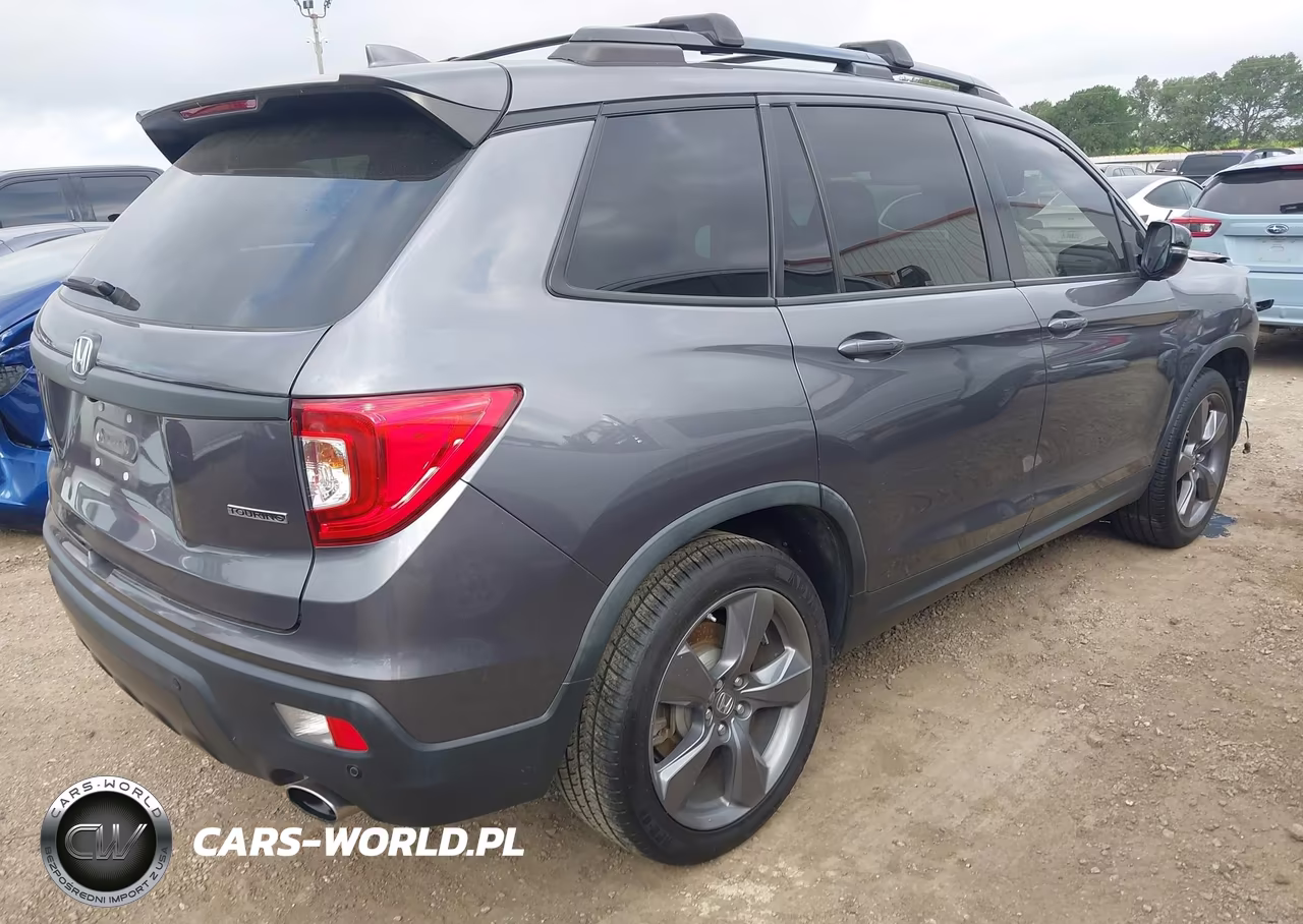 2021 Honda Passport 2Wd Touring VIN:5FNYF7H93MB008033 - 4