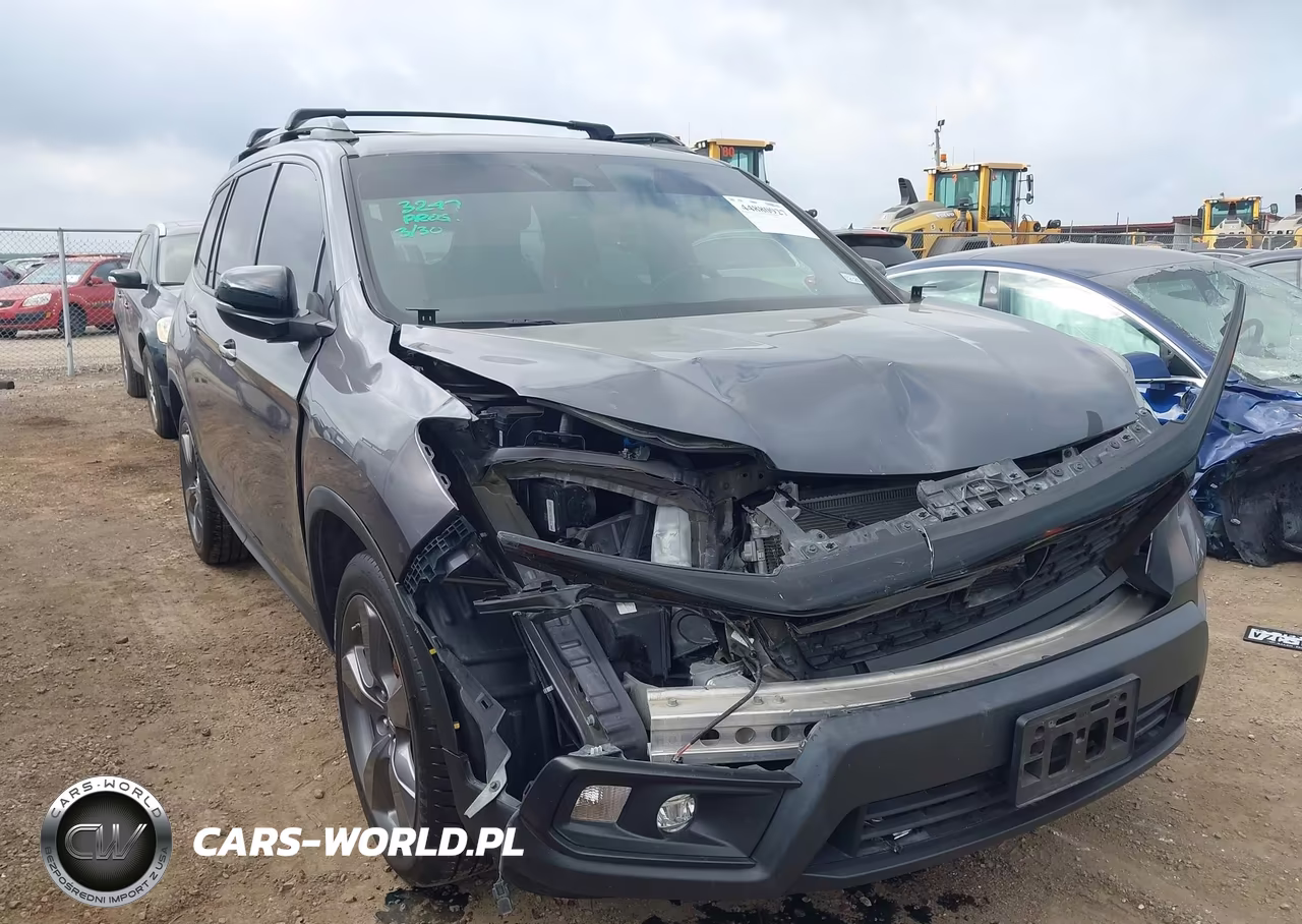 2021 Honda Passport 2Wd Touring VIN:5FNYF7H93MB008033 - 6