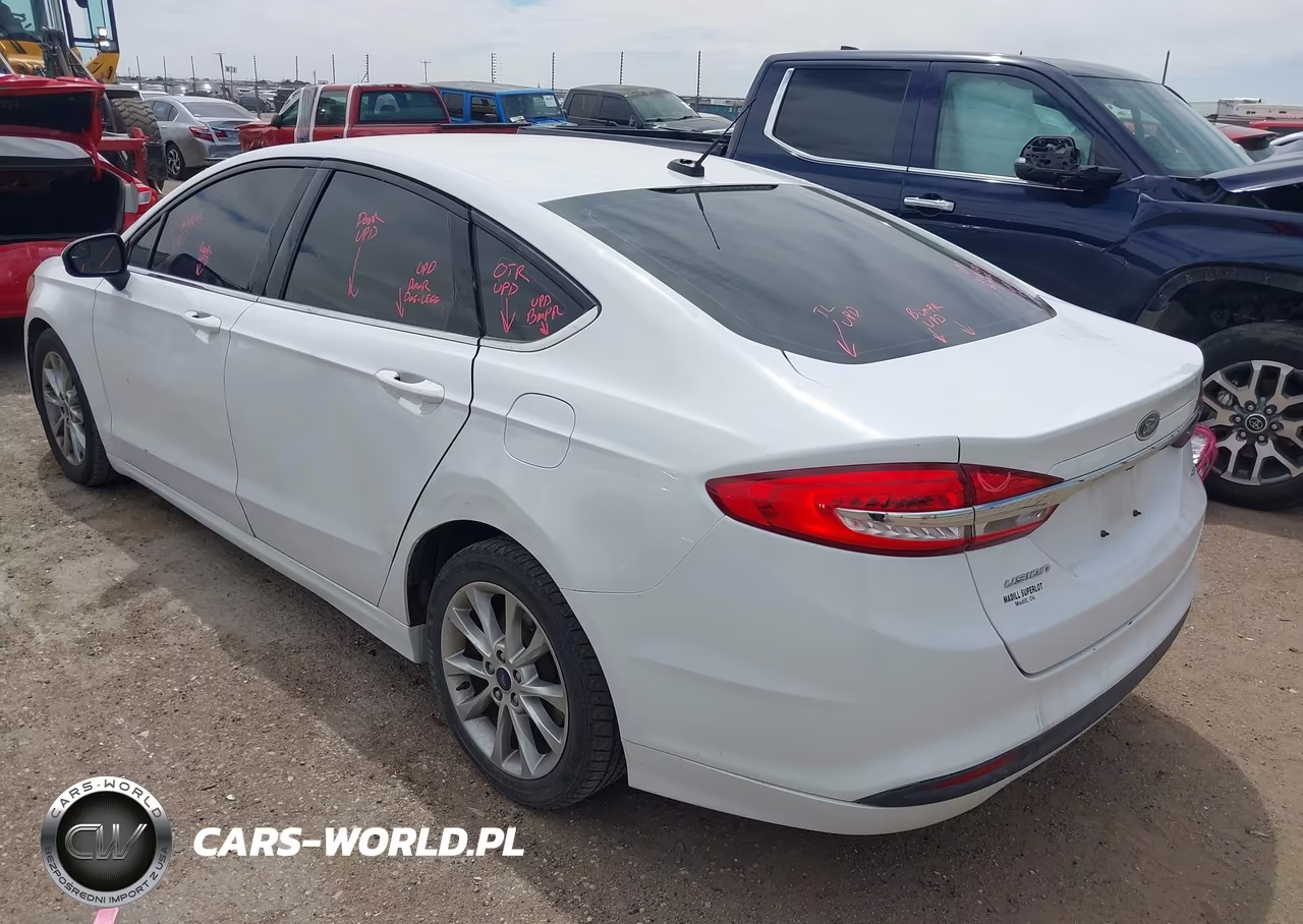 2017 Ford Fusion Se VIN:3FA6P0H76HR143933 - 3