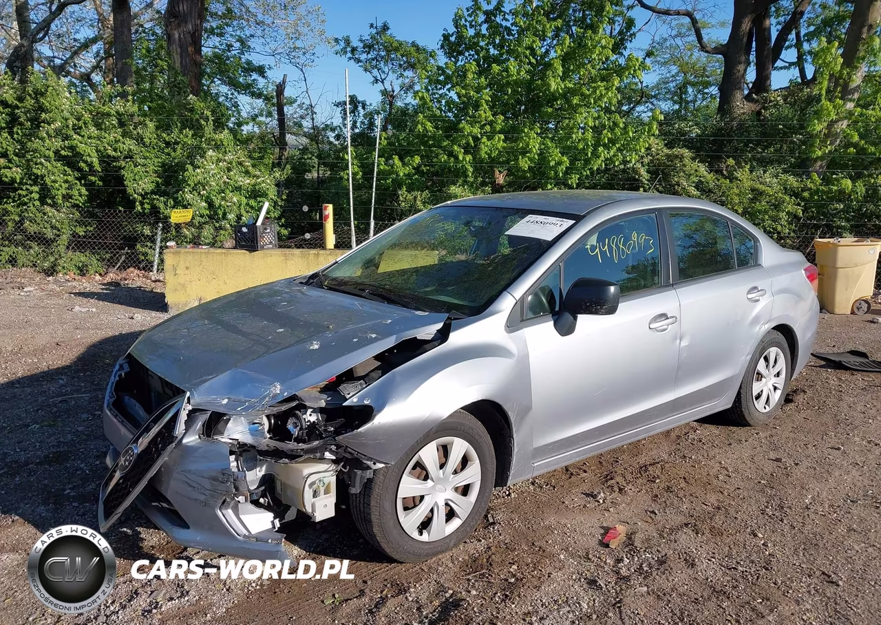 2012 Subaru Impreza 2.0I VIN:JF1GJAA63CH011624 - 2