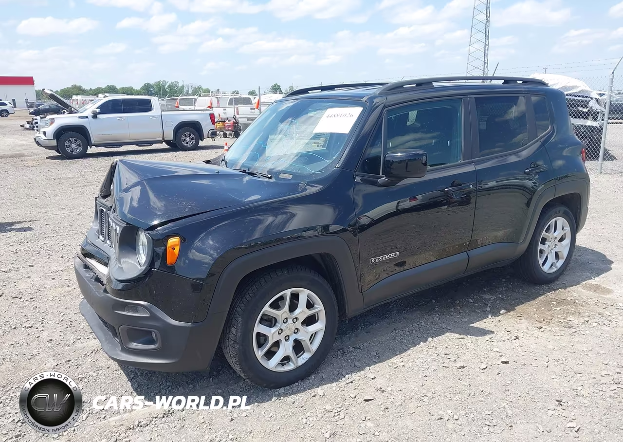 2017 Jeep Renegade Latitude Fwd VIN:ZACCJABBXHPF35504 - 2