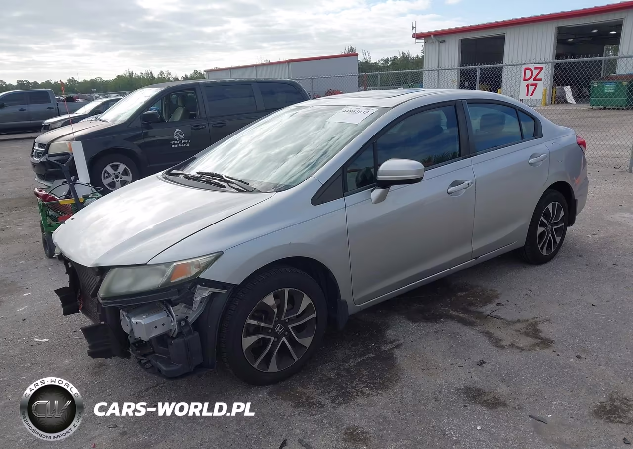 2015 Honda Civic Ex VIN:19XFB2F84FE018871 - 2