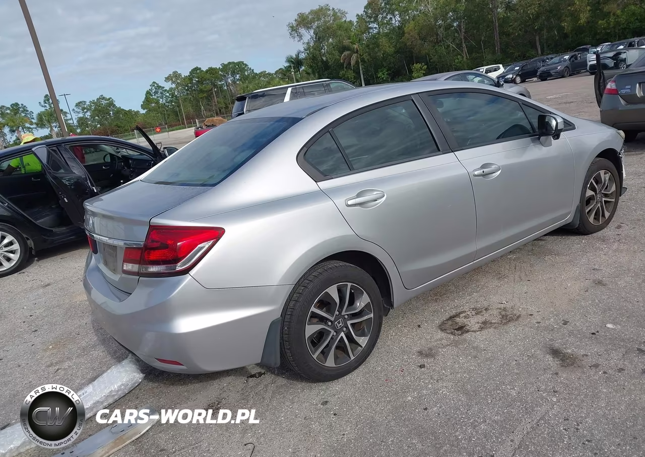 2015 Honda Civic Ex VIN:19XFB2F84FE018871 - 4