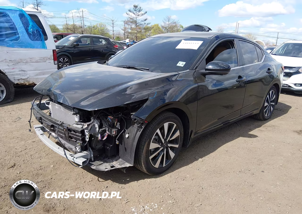 2025 Nissan Sentra Sv VIN:3N1AB8CVXSY337582 - 2