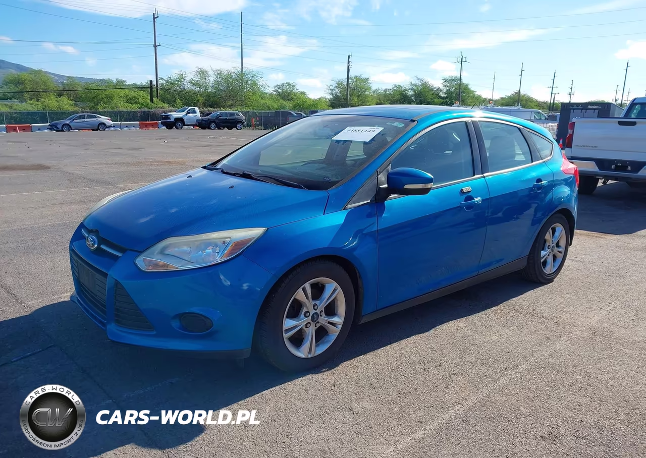 2014 Ford Focus Se VIN:1FADP3K24EL112339 - 2