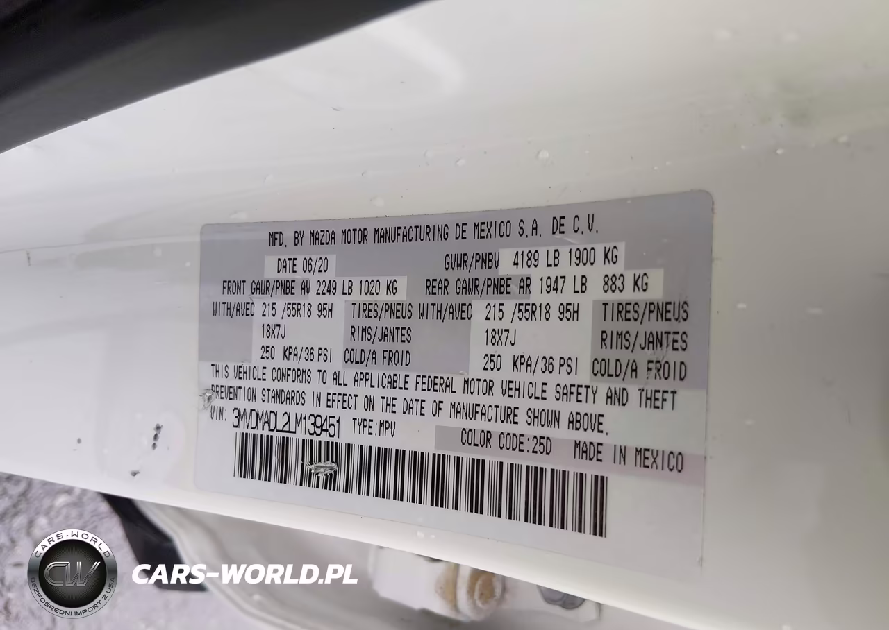 2020 Mazda Cx-30 Preferred Package VIN:3MVDMADL2LM139451 - 9