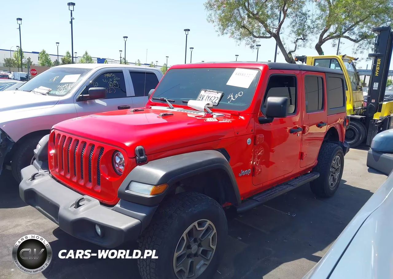 2020 Jeep Wrangler Unlimited Sport S 4X4 VIN:1C4HJXDN5LW165221 - 14