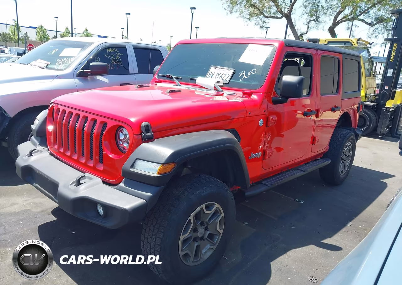 2020 Jeep Wrangler Unlimited Sport S 4X4 VIN:1C4HJXDN5LW165221 - 2