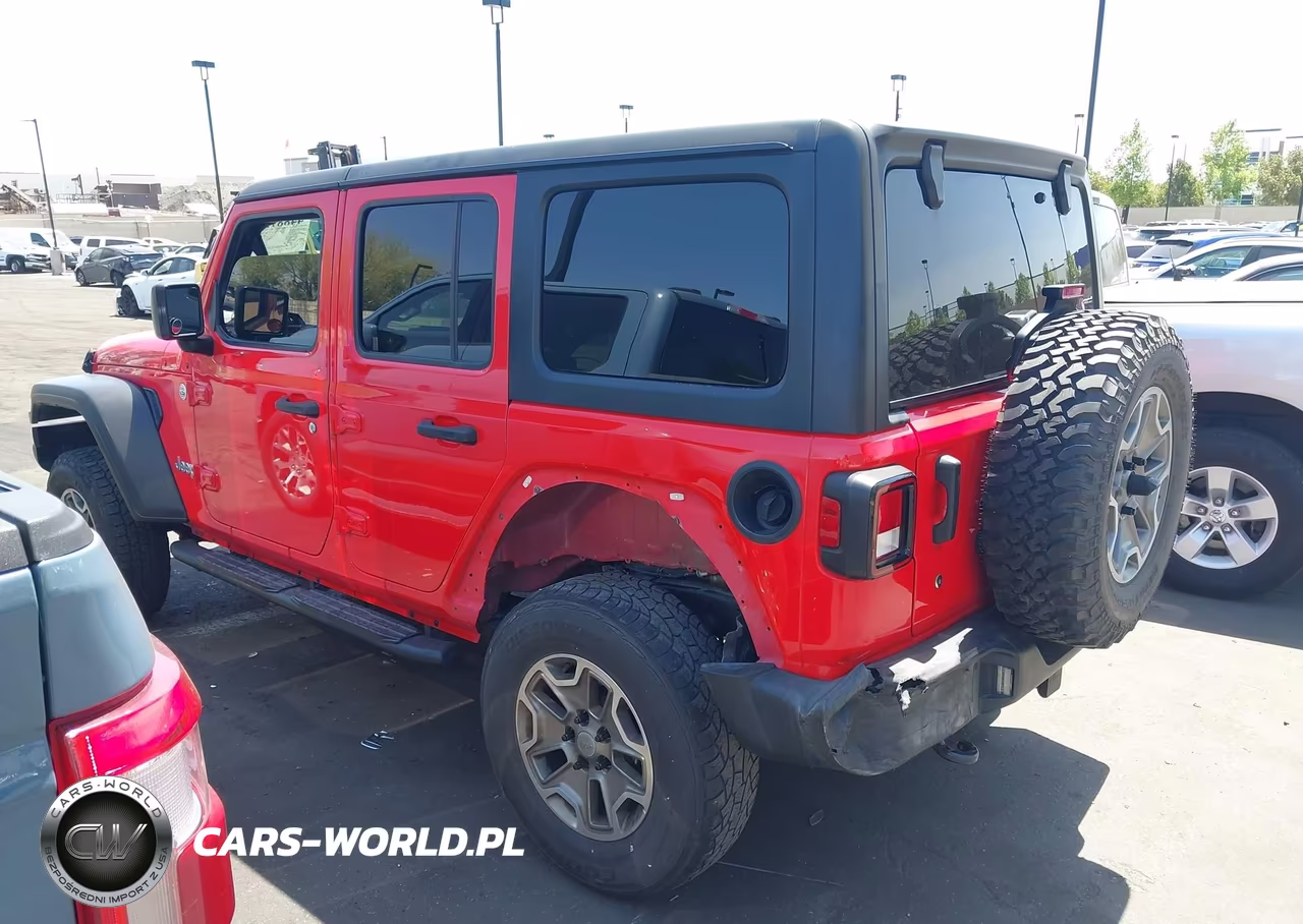 2020 Jeep Wrangler Unlimited Sport S 4X4 VIN:1C4HJXDN5LW165221 - 3