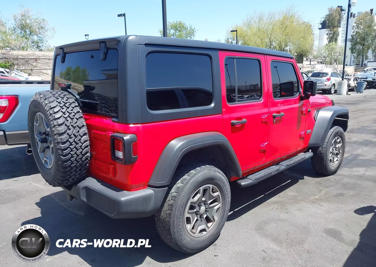 2020 Jeep Wrangler Unlimited Sport S 4X4 VIN:1C4HJXDN5LW165221 - 4