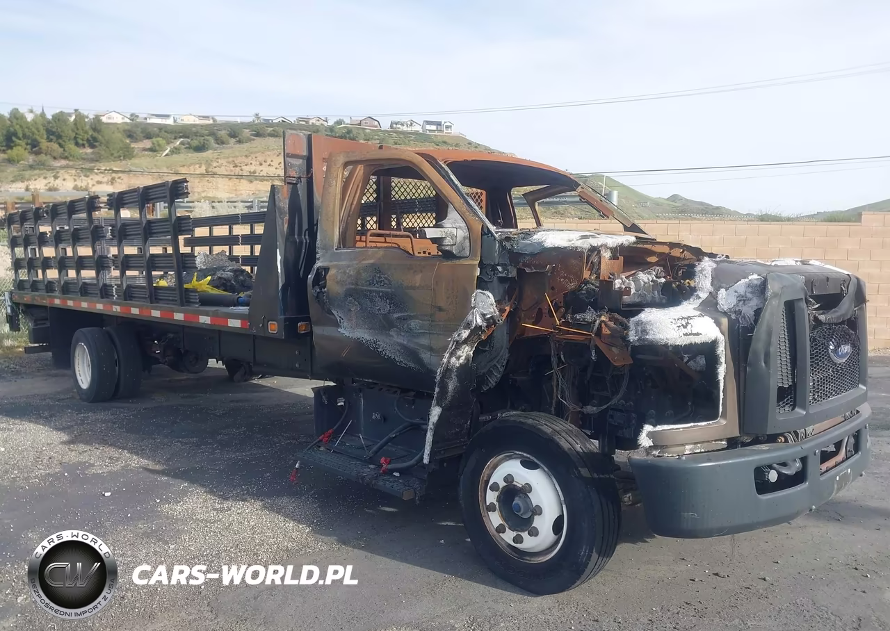 2017 Ford F-650 Diesel Kick-Up Frame