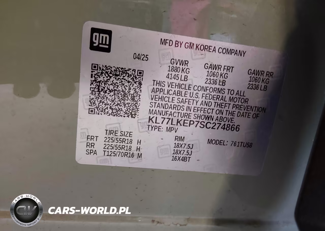 2025 Chevrolet Trax Fwd Activ VIN:KL77LKEP7SC274866 - 9