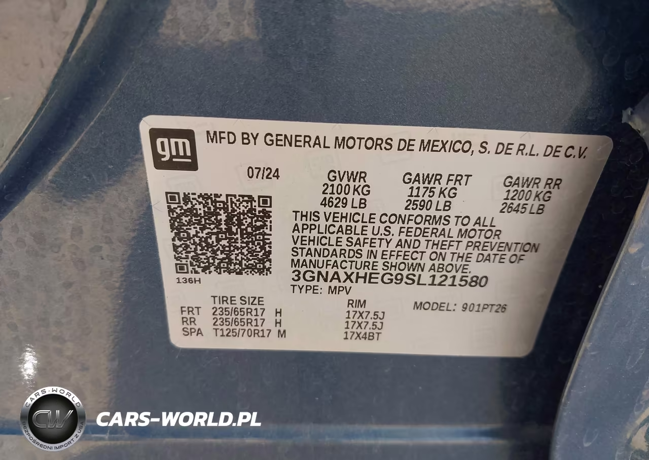 2025 Chevrolet Equinox Fwd Lt VIN:3GNAXHEG9SL121580 - 9
