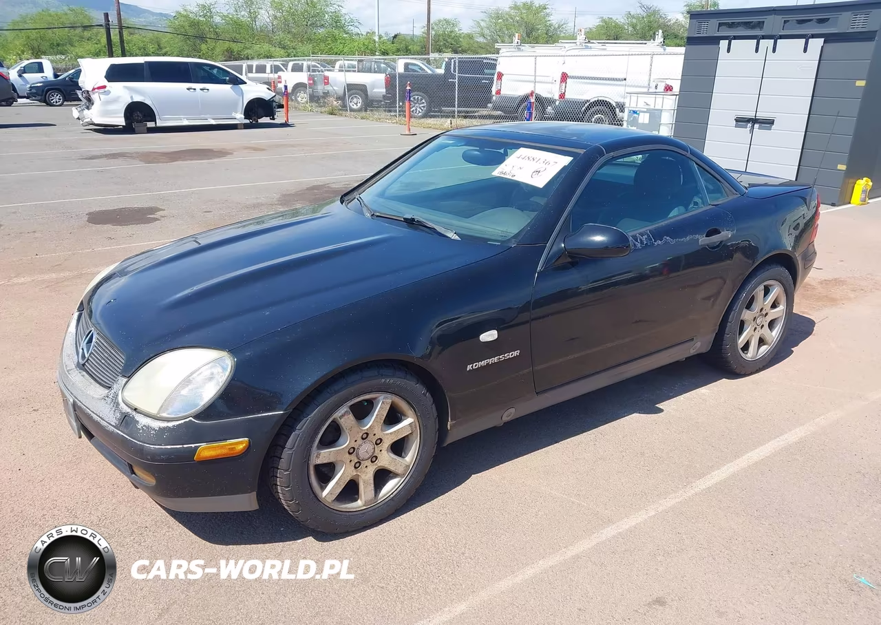1999 Mercedes-Benz Slk 230 Kompressor VIN:WDBKK47F5XF093642 - 2
