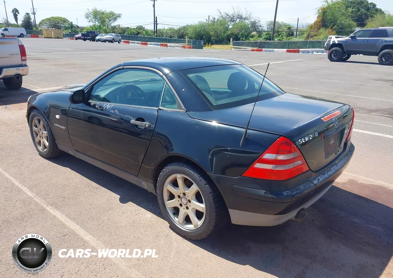 1999 Mercedes-Benz Slk 230 Kompressor VIN:WDBKK47F5XF093642 - 3