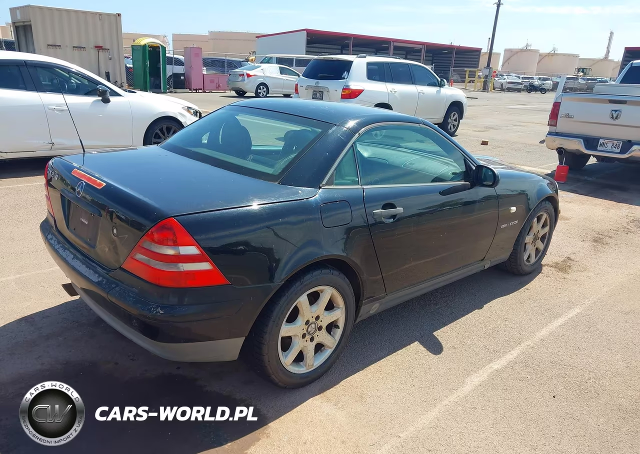 1999 Mercedes-Benz Slk 230 Kompressor VIN:WDBKK47F5XF093642 - 4