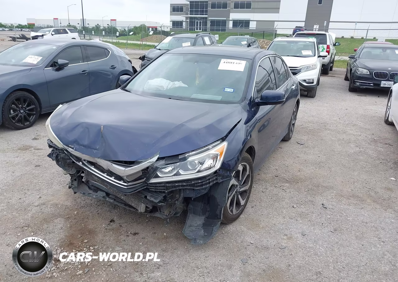 2016 Honda Accord Ex-L VIN:1HGCR2F83GA146801 - 2