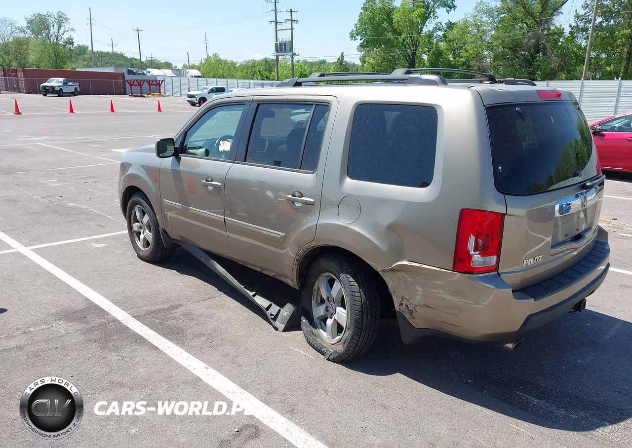 2011 Honda Pilot Ex-L VIN:5FNYF4H5XBB017319 - 3
