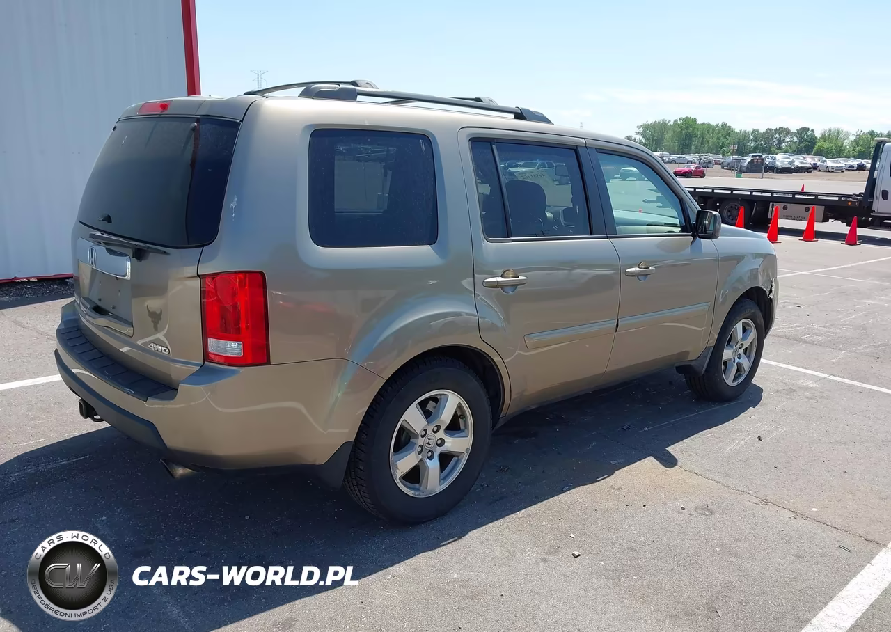 2011 Honda Pilot Ex-L VIN:5FNYF4H5XBB017319 - 4