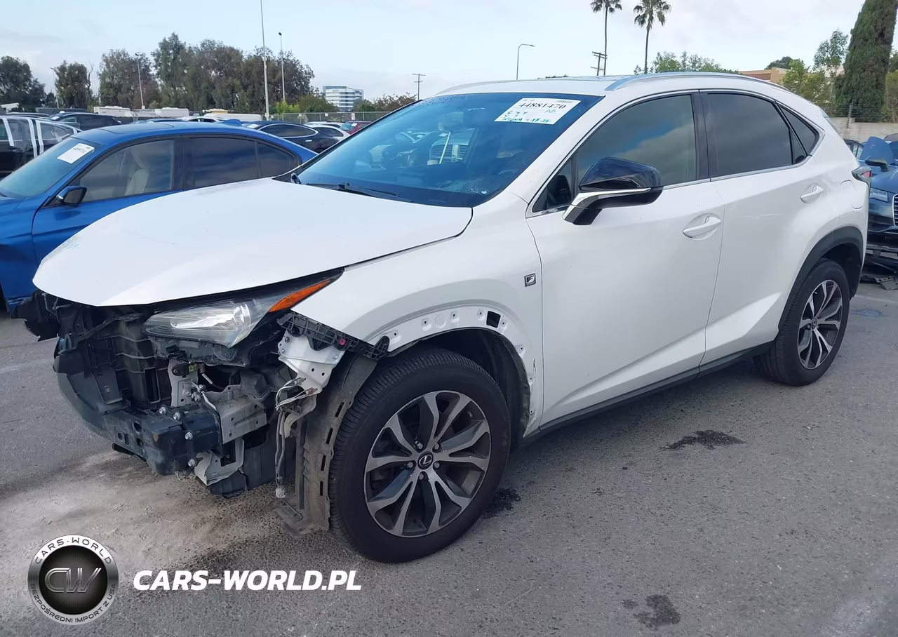 2015 Lexus Nx 200T F Sport VIN:JTJBARBZXF2043843 - 2
