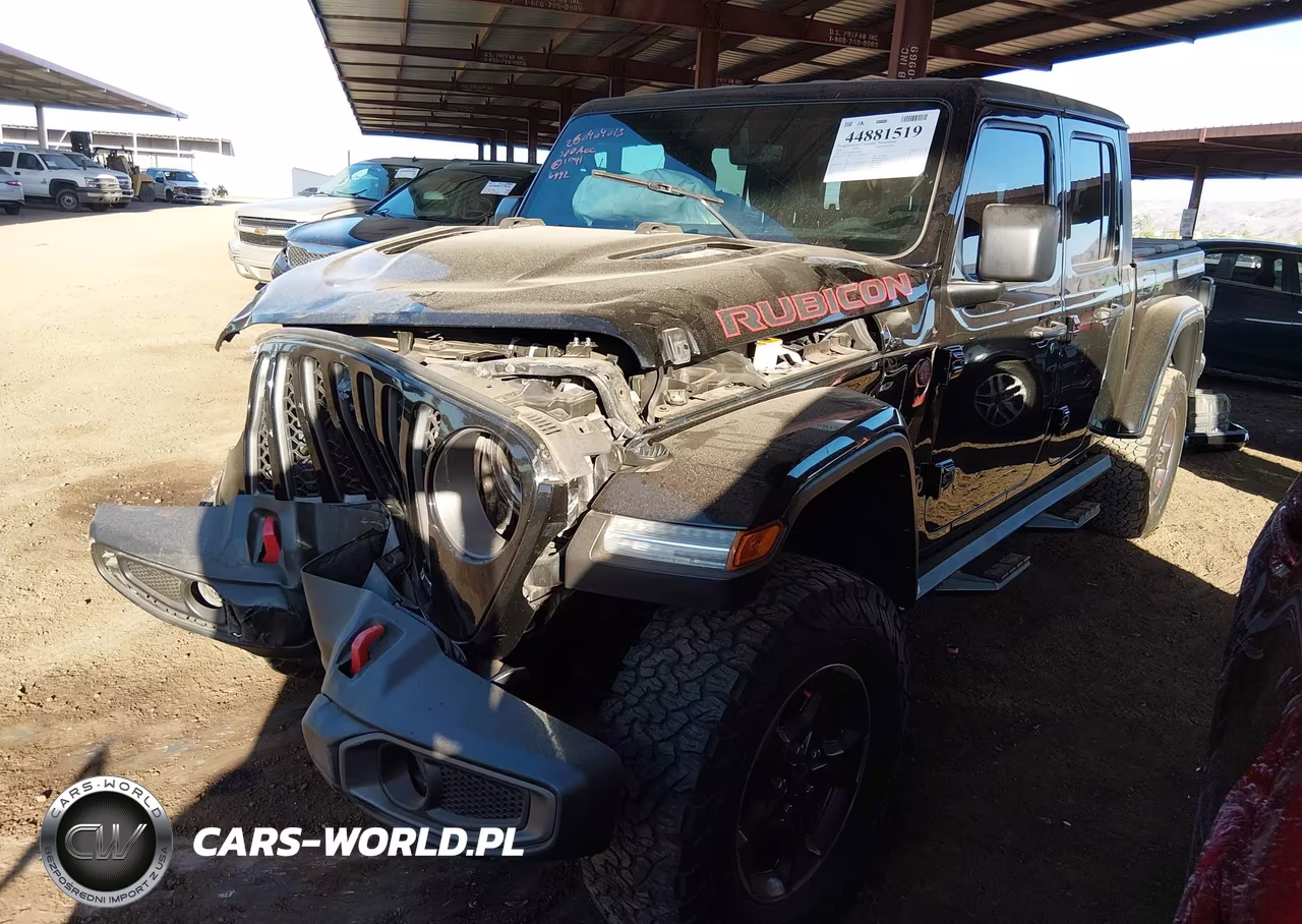2021 Jeep Gladiator Rubicon 4X4 VIN:1C6JJTBM7ML606992 - 2