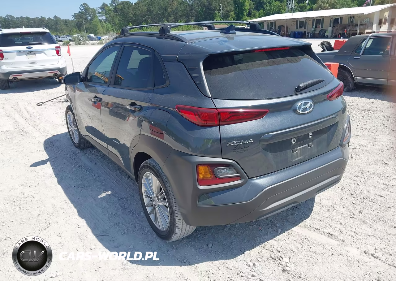 2021 Hyundai Kona Sel Plus VIN:KM8K62AA2MU693710 - 3
