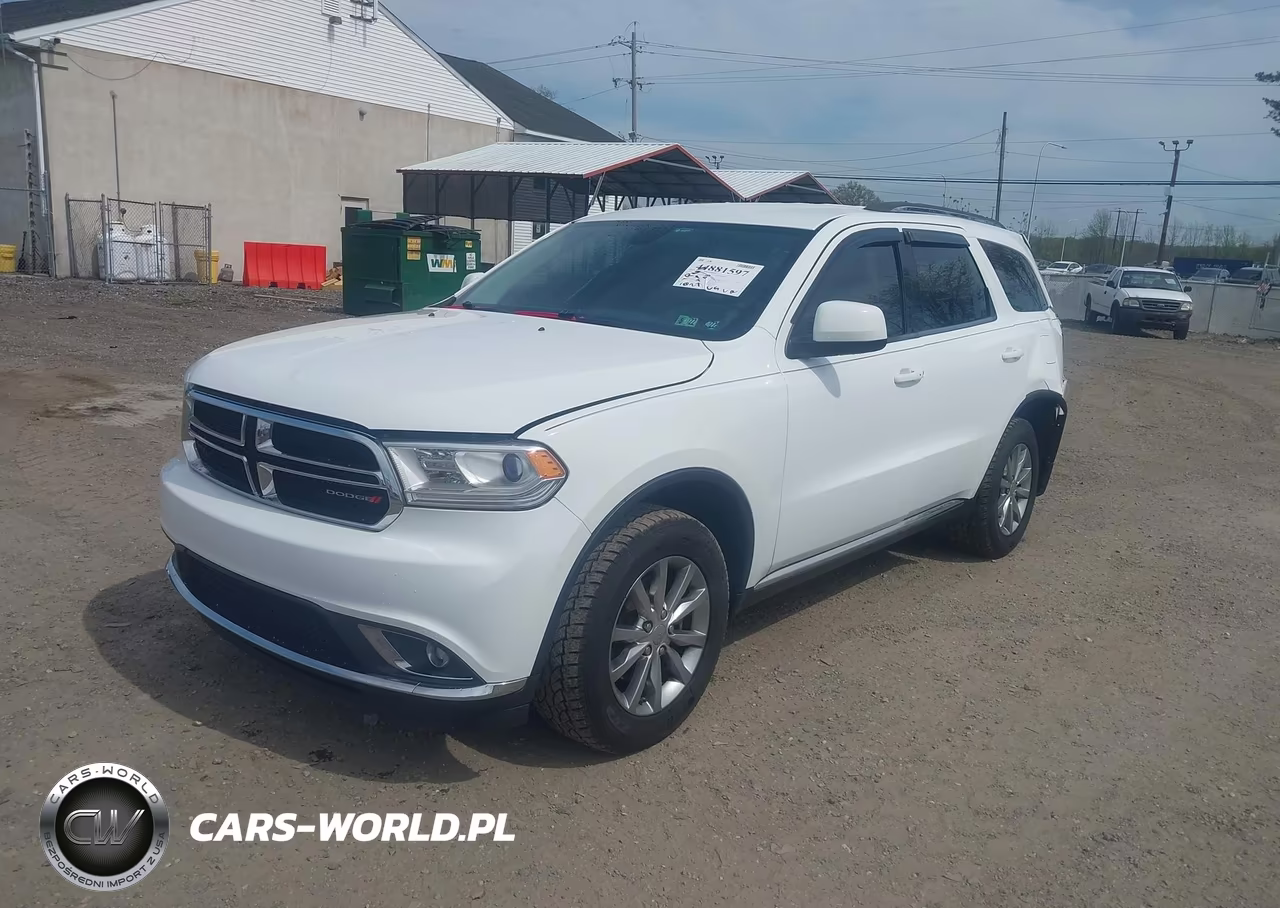 2017 Dodge Durango Sxt Awd VIN:1C4RDJAG0HC850783 - 2
