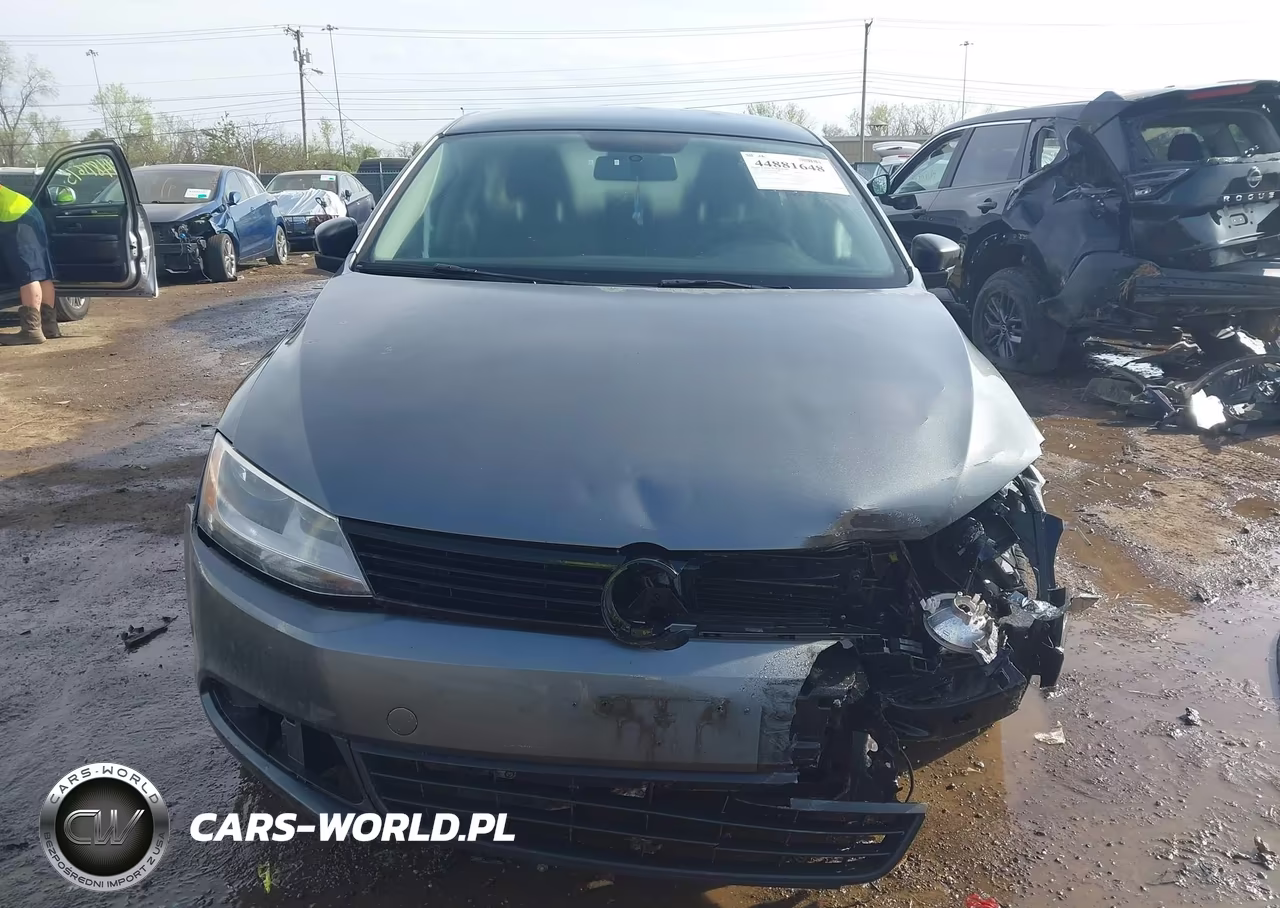 2014 Volkswagen Jetta 2.0L S VIN:3VW2K7AJ7EM257029 - 13