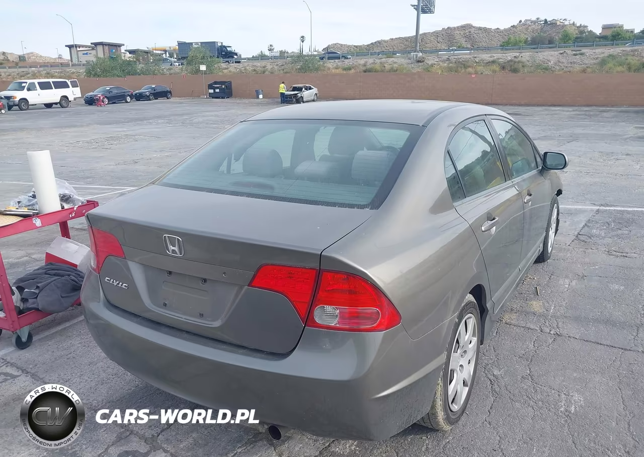 2008 Honda Civic Lx VIN:2HGFA16538H316145 - 4