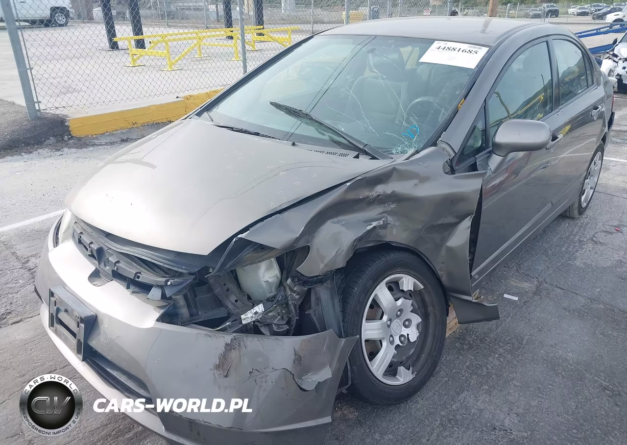2008 Honda Civic Lx VIN:2HGFA16538H316145 - 6