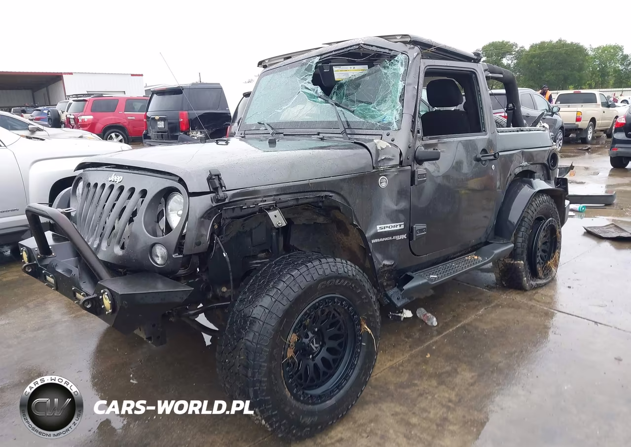 2018 Jeep Wrangler Jk Sport S 4X4 VIN:1C4AJWAG9JL824336 - 2