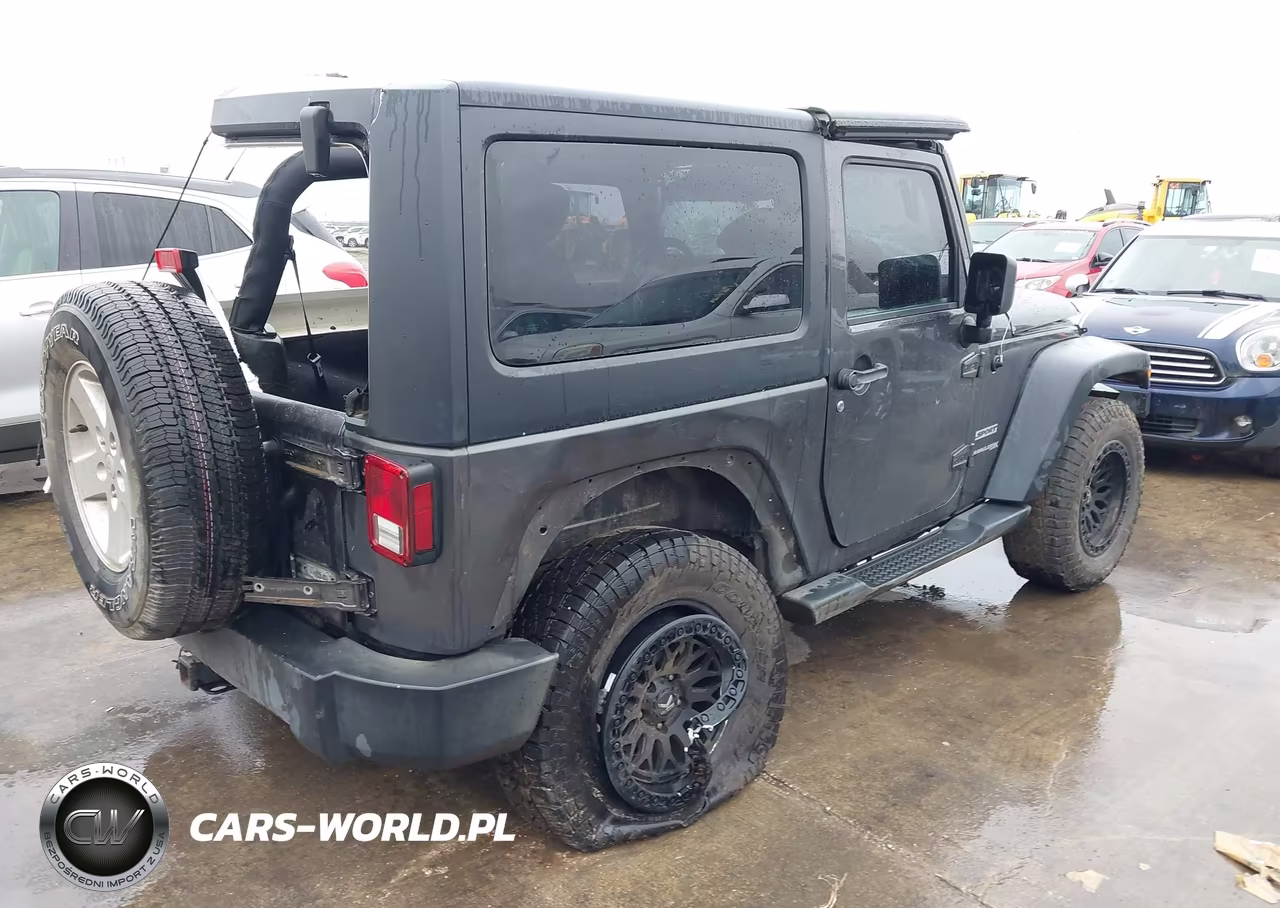 2018 Jeep Wrangler Jk Sport S 4X4 VIN:1C4AJWAG9JL824336 - 4