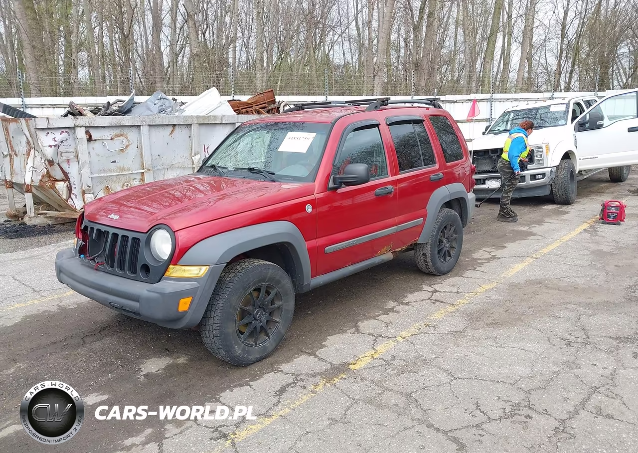 2007 Jeep Liberty Sport VIN:1J4GL48K27W712840 - 2