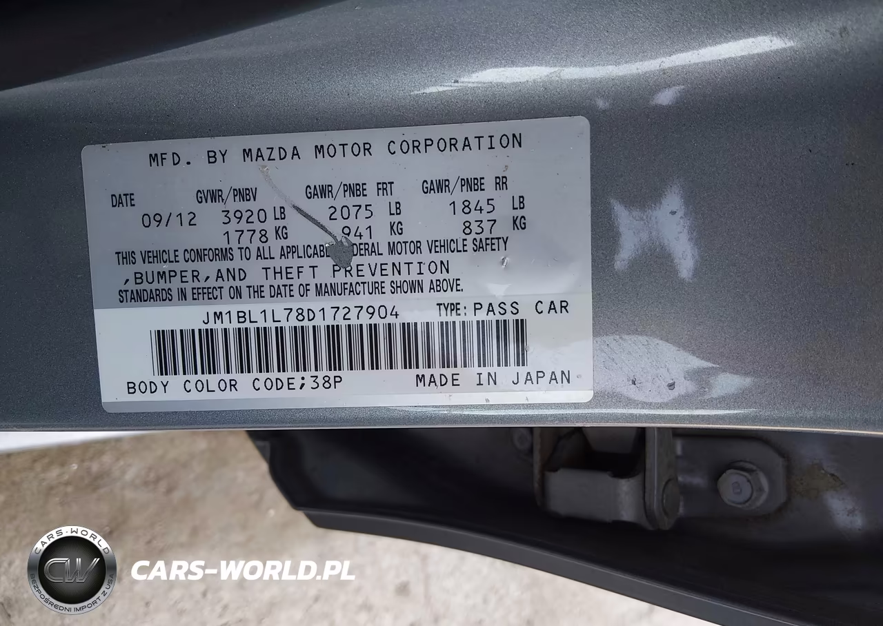 2013 Mazda Mazda3 I Touring VIN:JM1BL1L78D1727904 - 9