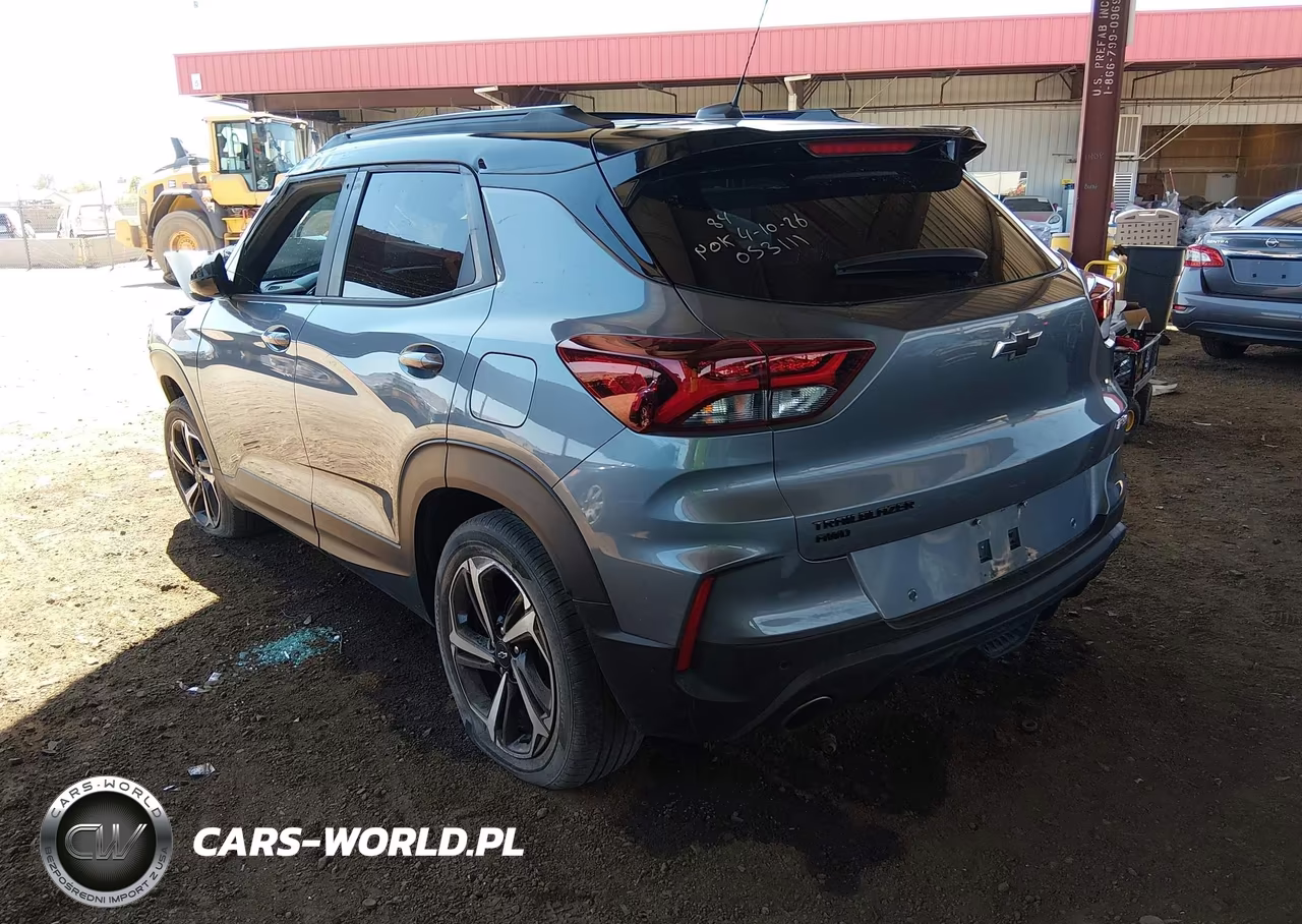 2021 Chevrolet Trailblazer Awd Rs VIN:KL79MUSL6MB053111 - 3