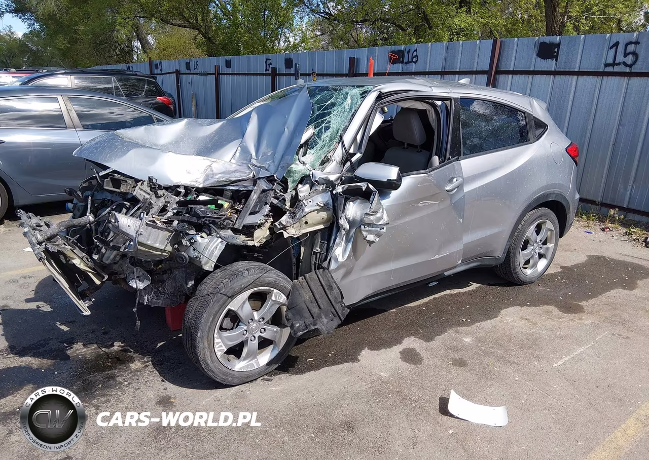 2017 Honda Hr-V Lx VIN:3CZRU6H34HG701851 - 2