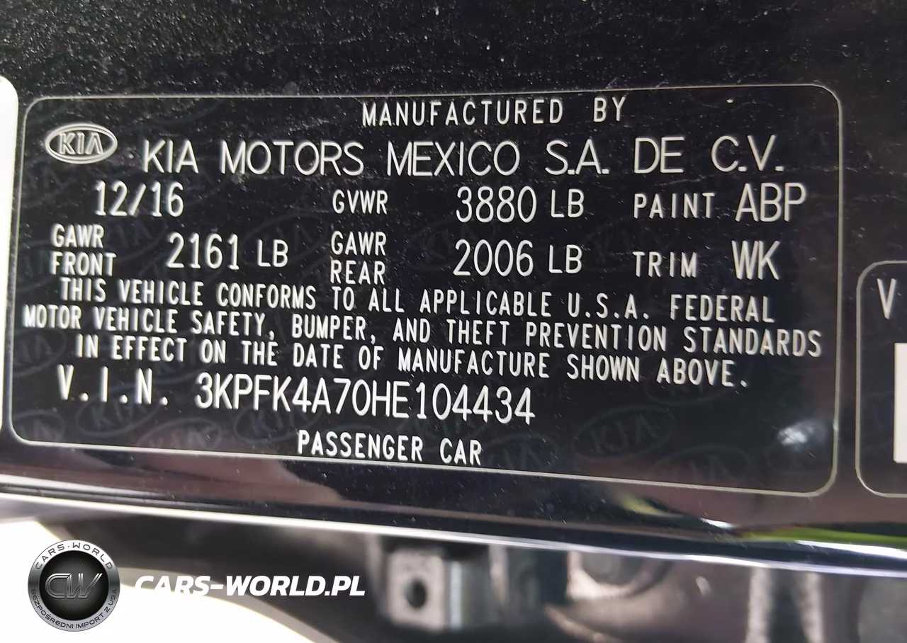 2017 Kia Forte Lx VIN:3KPFK4A70HE104434 - 9
