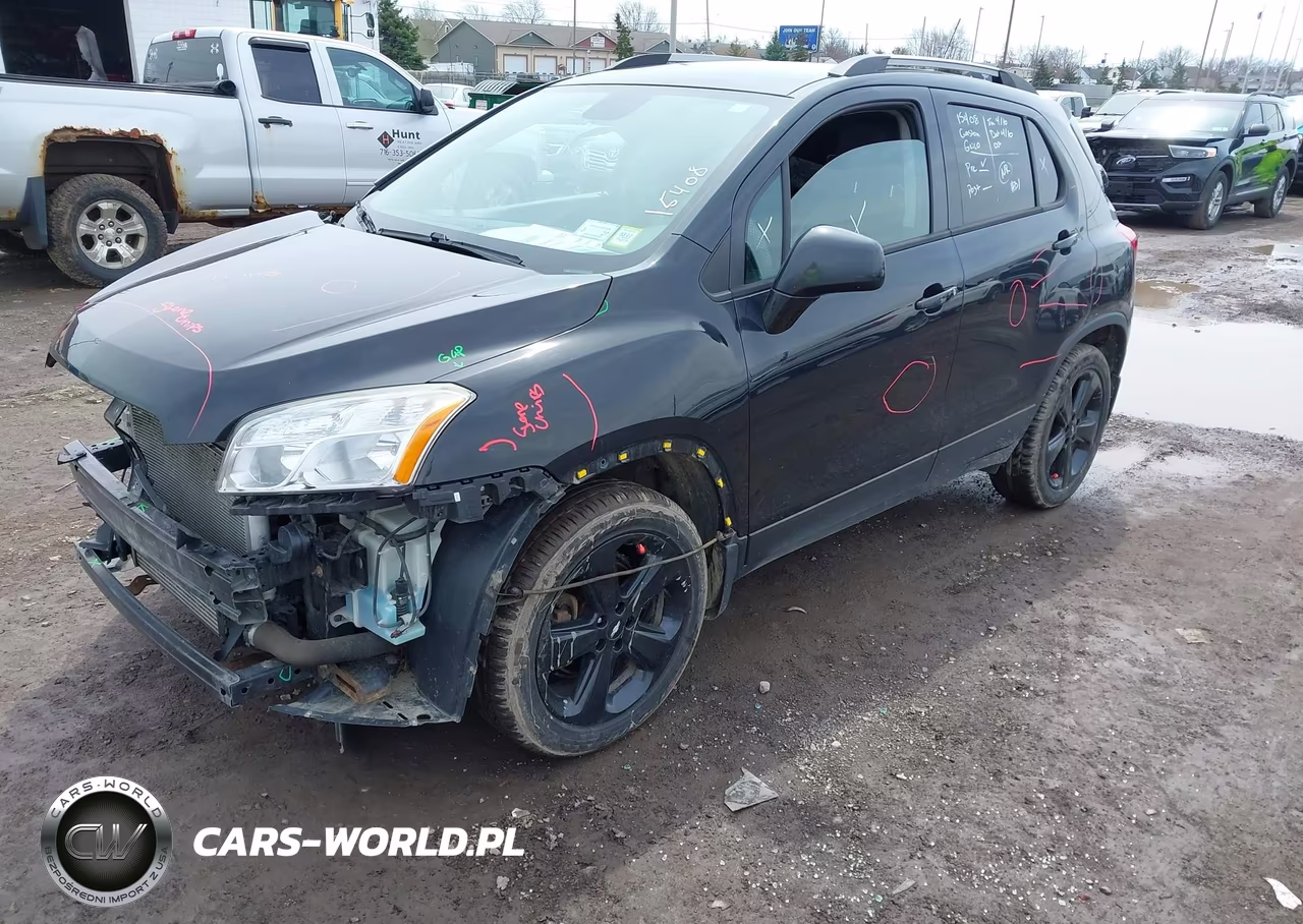 2016 Chevrolet Trax Ltz VIN:KL7CJRSB4GB626353 - 2