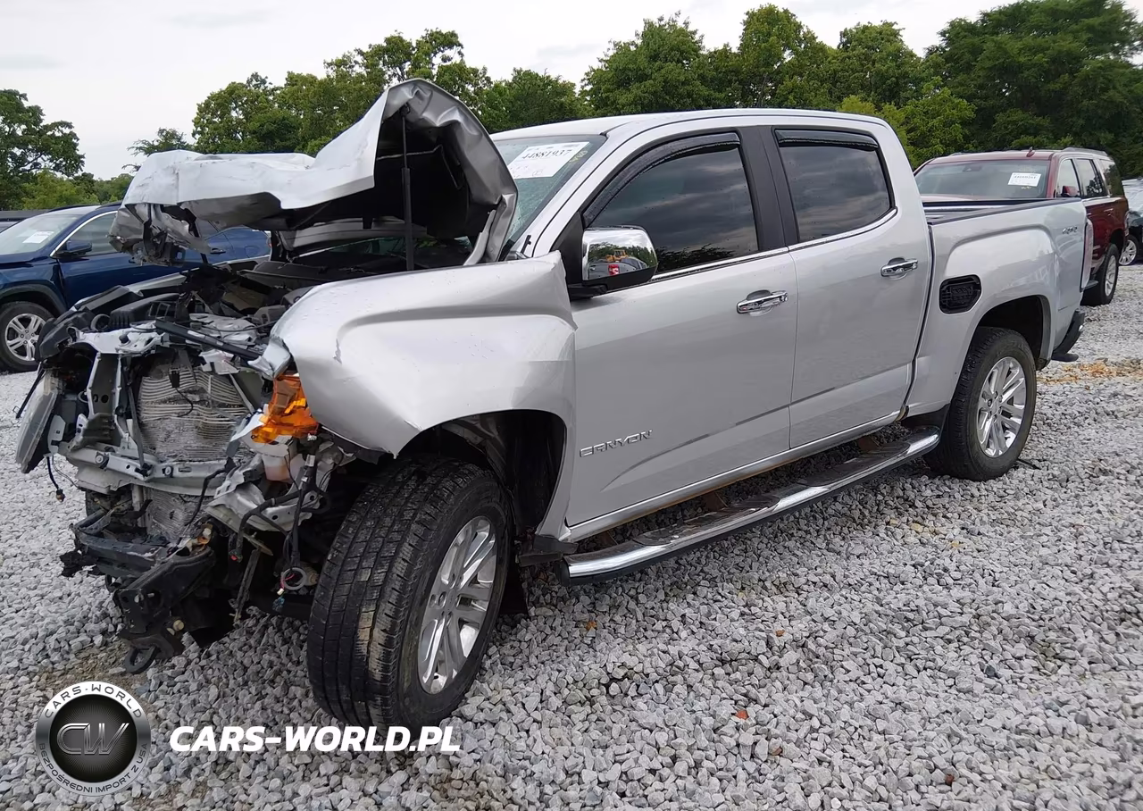 2016 GMC Canyon Slt VIN:1GTG6DE35G1171354 - 2